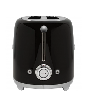 Smeg toaster TSF02BL(wersja europejska) 950W Kolor: CZARNY