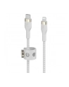 belkin Kabel BoostCharge USB-C/Lightning Silikonowy w oplocie 1m biały - nr 13