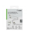 belkin Kabel BoostCharge USB-C/Lightning Silikonowy w oplocie 1m biały - nr 24