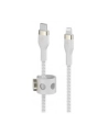 belkin Kabel BoostCharge USB-C/Lightning Silikonowy w oplocie 1m biały - nr 32
