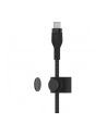 belkin Kabel BoostCharge USB-C/Lightning Silikonowy w oplocie 2m czarny - nr 20