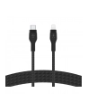 belkin Kabel BoostCharge USB-C/Lightning Silikonowy w oplocie 2m czarny - nr 22