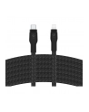 belkin Kabel BoostCharge USB-C/Lightning Silikonowy w oplocie 3m czarny - nr 22