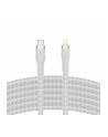 belkin Kabel BoostCharge USB-C/Lightning Silikonowy w oplocie 3m biały - nr 24