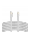 belkin Kabel BoostCharge USB-C/Lightning Silikonowy w oplocie 3m biały - nr 3