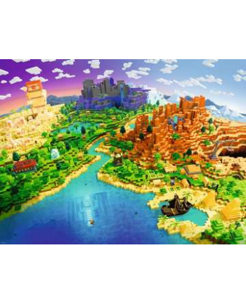 Puzzle 1500el World of Minecraft / Świat Minecrafta 171897 RAVENSBURGER