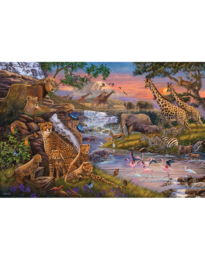 Puzzle 3000el Królestwo zwierząt 164653 RAVENSBURGER główny