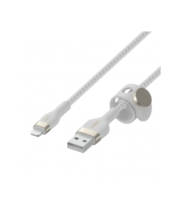 belkin Kabel BoostCharge USB-A do Lightning silikonowy, 1m, biały