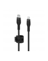 belkin Kabel BoostCharge USB-C/Lightning Silikonowy w oplocie 1m czarny - nr 15