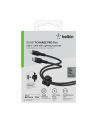 belkin Kabel BoostCharge USB-C/Lightning Silikonowy w oplocie 1m czarny - nr 30