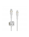 belkin Kabel BoostCharge USB-C/Lightning Silikonowy w oplocie 1m biały - nr 10