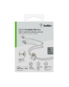 belkin Kabel BoostCharge USB-C/Lightning Silikonowy w oplocie 1m biały - nr 30