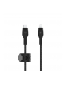 belkin Kabel BoostCharge USB-C/Lightning Silikonowy w oplocie 2m czarny - nr 14