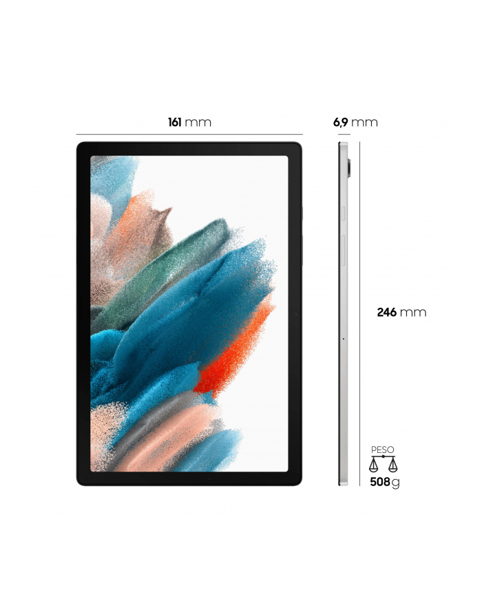 samsung Tablet Galaxy Tab A8 10.5 X200 WiFi 4/64GB Silver główny