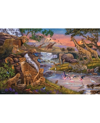 Puzzle 3000el Królestwo zwierząt 164653 RAVENSBURGER nr 1