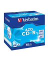 Verbatim CD-R 80/700MB 52X extra protection crystal/AZO jewel box - 43327 - nr 8