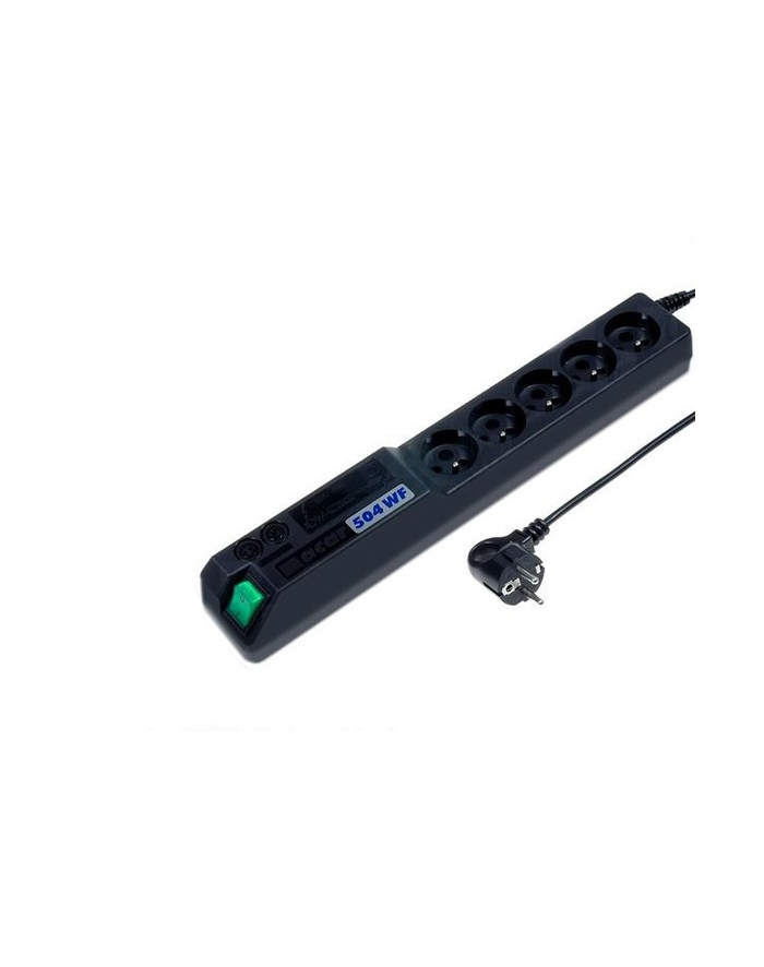 ''LISTWA ZASILAJĄCA ACAR 504WF 5M CZARNY'' główny