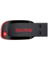 SANDISK 16GB USB2.0 Flash Drive Cruzer Blade, Black/Red - nr 2