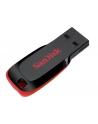 SANDISK 16GB USB2.0 Flash Drive Cruzer Blade, Black/Red - nr 32