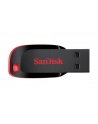 SANDISK 16GB USB2.0 Flash Drive Cruzer Blade, Black/Red - nr 33