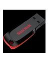 SANDISK 16GB USB2.0 Flash Drive Cruzer Blade, Black/Red - nr 36