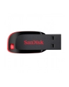 SANDISK 16GB USB2.0 Flash Drive Cruzer Blade, Black/Red - nr 38