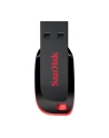 SANDISK 16GB USB2.0 Flash Drive Cruzer Blade, Black/Red - nr 44