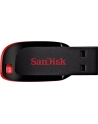 SANDISK 16GB USB2.0 Flash Drive Cruzer Blade, Black/Red - nr 58