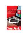 SANDISK 16GB USB2.0 Flash Drive Cruzer Blade, Black/Red - nr 6