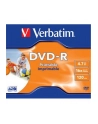 Verbatim DVD-R 4.7GB 16X AZO jewel box WIDE PRINTABLE - 43521 - nr 2