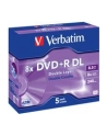 Verbatim double layer DVD+R 8.5GB 8X matte silver/AZO jewel box-43541 5-pack - nr 12