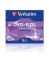 Verbatim double layer DVD+R 8.5GB 8X matte silver/AZO jewel box-43541 5-pack - nr 15