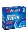 Verbatim double layer DVD+R 8.5GB 8X matte silver/AZO jewel box-43541 5-pack - nr 19
