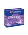 Verbatim double layer DVD+R 8.5GB 8X matte silver/AZO jewel box-43541 5-pack - nr 32