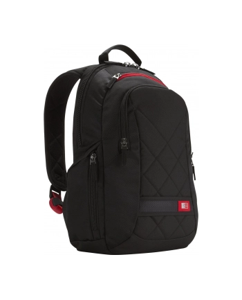 Torba na notebooka Case Logic DLBP114K Notebook Sporty Backpack/ For 14''/ Polyester/ Black/ For (24.3 cm x 34.3 cm x 4 cm)