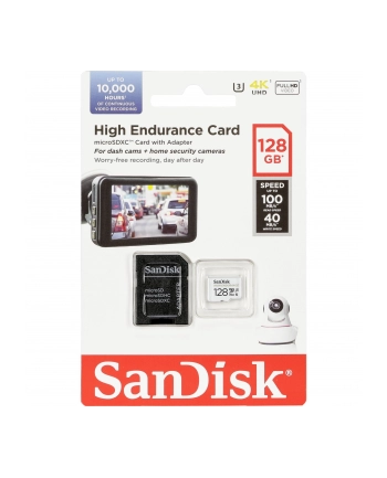 sandisk Karta microSD High Endurance microSDXC 128GB  monitoring nr 2