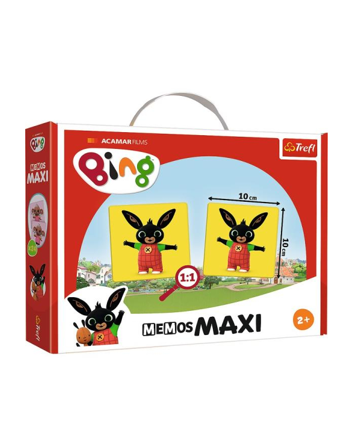 Gra Memos Maxi Bing Trefl 02265 główny