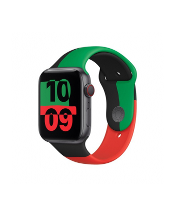 apple Pasek sportowy z kolekcji Black Unity do koperty 44 mm - rozmiar standardowy