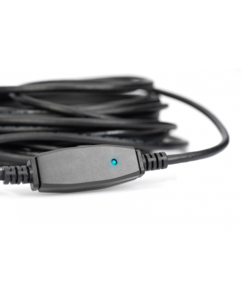 digitus Kabel przedłużający USB 3.0 SuperSpeed Typ USB A/USB A M/Ż aktywny 20m Czarny