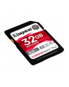 kingston Karta pamięci SD 32GB Canvas React Plus 300/260 UHS-II U3 - nr 24