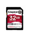 kingston Karta pamięci SD 32GB Canvas React Plus 300/260 UHS-II U3 - nr 26