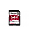 kingston Karta pamięci SD 64GB Canvas React Plus 300/260 UHS-II U3 - nr 25