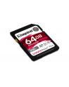 kingston Karta pamięci SD 64GB Canvas React Plus 300/260 UHS-II U3 - nr 26