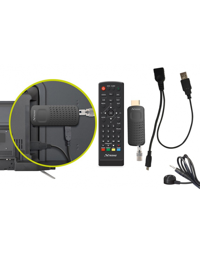 strong Tuner TV SRT82 DVB-T/DVB-T2 H.265 HD główny