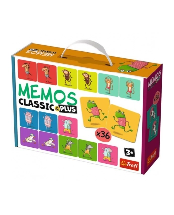 Gra Memos classic'amp;plus Ruch i dźwięk Trefl 02271 nr 1