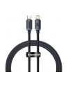 BASEUS Crystal Kabel USB-C Lightning PD 20W 1,2m - czarny - nr 11