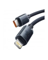 BASEUS Crystal Kabel USB-C Lightning PD 20W 1,2m - czarny - nr 12