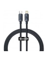 BASEUS Crystal Kabel USB-C Lightning PD 20W 1,2m - czarny - nr 1