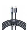 Kabel USB Typ-C - Lightning BASEUS Crystal Shine 2 m Czarny - nr 12