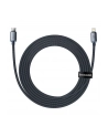Kabel USB Typ-C - Lightning BASEUS Crystal Shine 2 m Czarny - nr 5